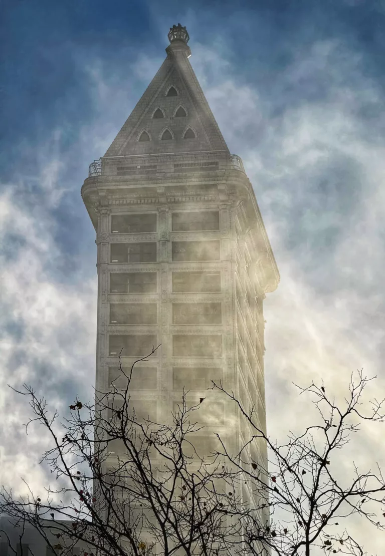 Seattle's Smith Tower, completed in 1914, was one the tallest skyscrapers outside of New York City at the time of its completion. It was the tallest building west of the Mississippi River until 1931